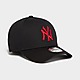 Black/Red New Era MLB 9FORTY New York Yankees Cap
