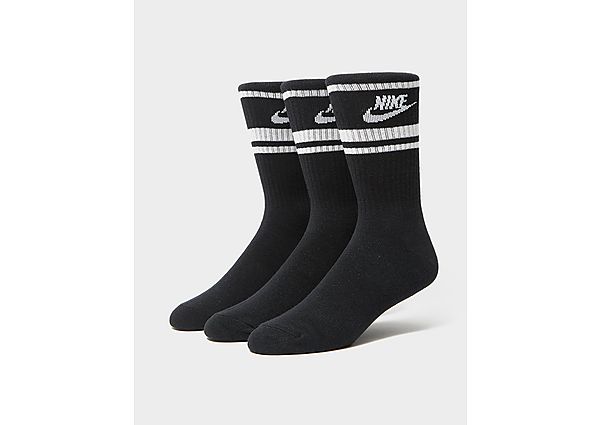 Nike 3-Pack Essential Stripe Socks - Black