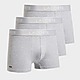 Grey Lacoste 3 Pack Boxer Shorts