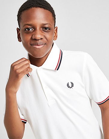 Fred Perry Twin Tipped Polo Shirt Junior