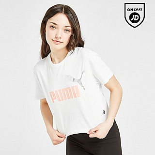 Puma Girls' Core Crop T-Shirt Junior