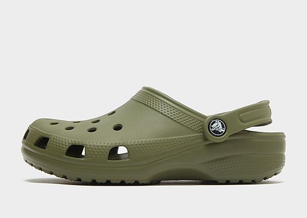 crocs classic clog damen - damen, green