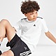 White adidas 3-Stripes Sport T-Shirt Junior