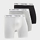 Black/White Calvin Klein Underwear 3-Pack Boxers