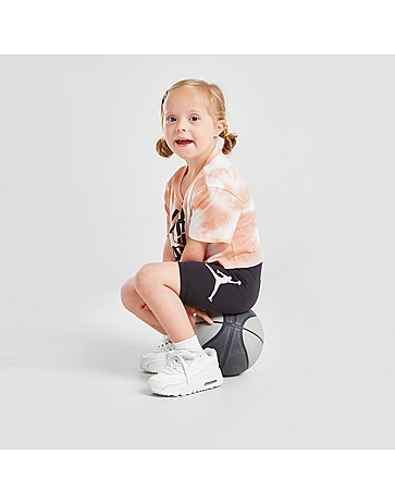 Jordan Girls' Tie Dye T-Shirt/Shorts Set Infant