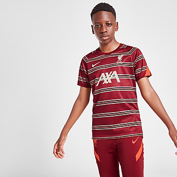 Nike Liverpool FC Pre Match Short Sleeve Top Junior