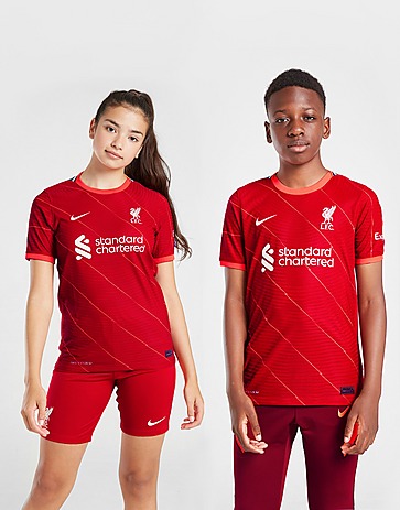 Nike Liverpool FC 2021/22 Match Home Shirt Junior