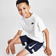 Blue Nike Woven Swoosh Shorts Junior