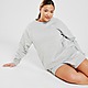 Grey/Grey/White Nike Essential Plus Size Fleece Shorts