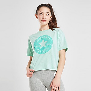 Converse Girls' Overdyed Box T-Shirt Junior