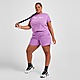 Purple Champion Core Fleece Plus Size Shorts