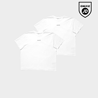 McKenzie 2 Pack Plus Size Short Sleeve T-Shirts