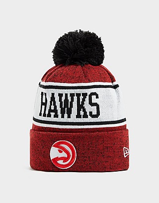 New Era NBA Atlanta Hawks Pom Beanie Hat