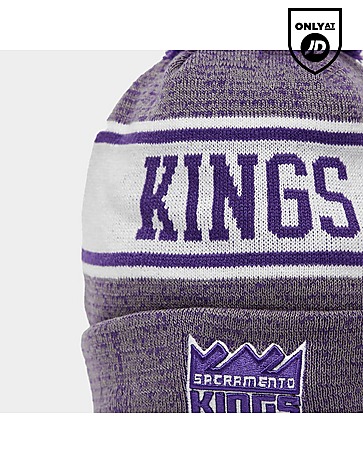 New Era NBA Sacramento Kings Pom Beanie Hat