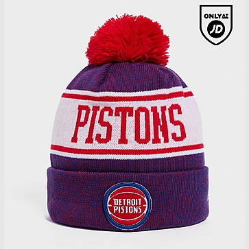 New Era NBA Detroit Pistons Pom Beanie Hat