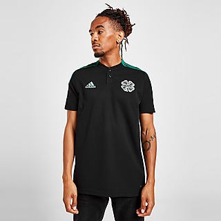 adidas Celtic FC Cotton Training Polo Shirt
