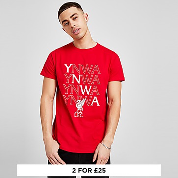 Official Team Liverpool FC YNWA T-Shirt