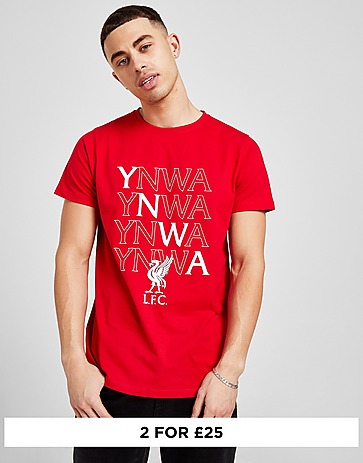 Official Team Liverpool FC YNWA T-Shirt
