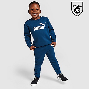 Puma Essential Crew Sweatshirt/Joggers Set Infant