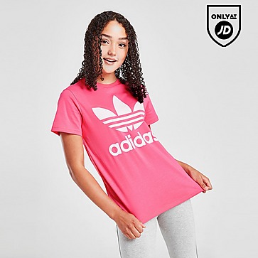 adidas Originals Girls' Trefoil Boyfriend T-Shirt Junior