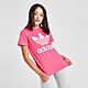 Pink adidas Originals Girls' Trefoil Boyfriend T-Shirt Junior