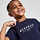 Blue McKenzie Mini Essential Large Logo T-Shirt Children