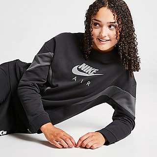 Nike Girls' Air Boyfriend Crew Sweatshirt Junior