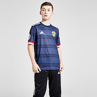 adidas Scotland Euro 2020 Badged Home Shirt Junior