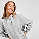 Grey/Grey/Grey/White Nike Essential Oversized Fleece Hoodie