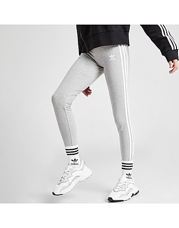 adidas Originals Girls' 3-Stripes Trefoil Leggings Junior