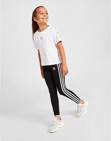 adidas Girls' Trefoil 3-stripes Leggings Children