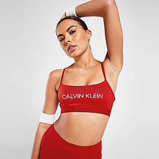 Calvin Klein Reflective Strappy Sports Bra