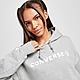 Grey Converse Oversized Embroidered Logo Hoodie