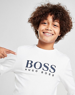 BOSS Logo Long Sleeve T-Shirt Junior