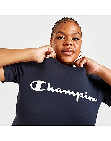 Champion Script Logo Plus Size T-Shirt