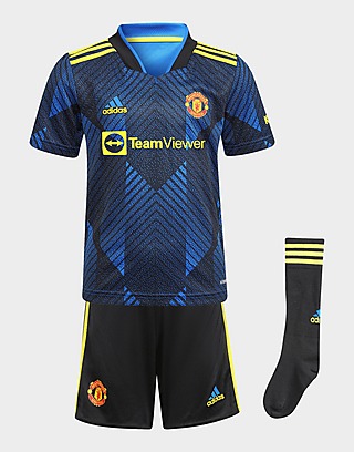 adidas Manchester United 2021/22 Third Kit Children