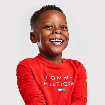 Tommy Hilfiger Logo Long Sleeve T-Shirt Infant