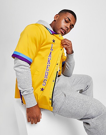 Nike NBA Los Angeles Lakers Short Sleeve Jacke