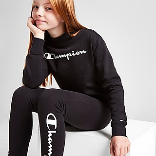 Champion Girls' Logo Crew Sweatshirt Junior