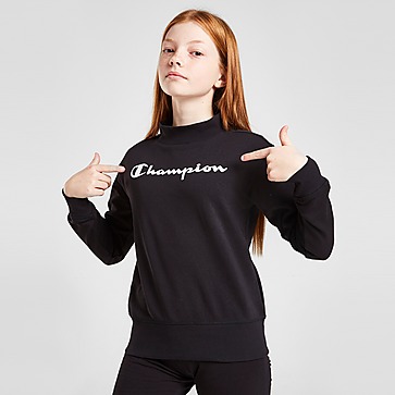 Champion Girls' Logo Crew Sweatshirt Junior