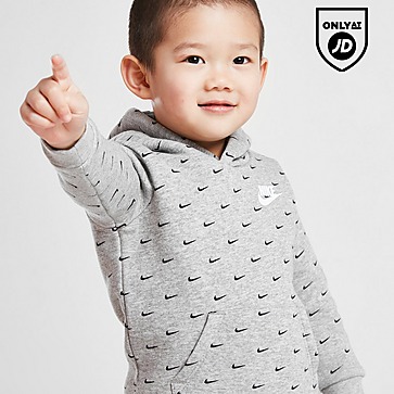 Nike All Over Print Swoosh Overhead Tracksuit Infant