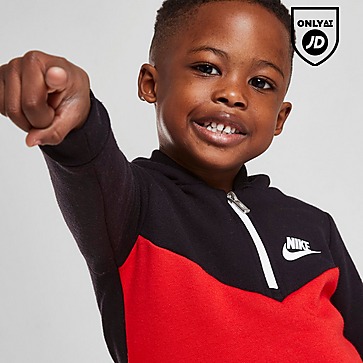 Nike Chevron Fleece 1/2 Zip Hooded Tracksuit Infant