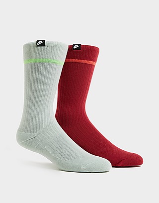 Nike 2-Pack SNKR Crew Socks