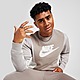 Brown Nike Hybrid Crew Sweatshirt