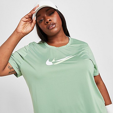 Nike Plus Size Double Swoosh Running T-Shirt