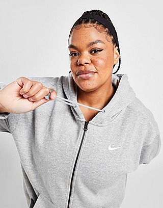 Nike Trend Full Zip Plus Size Hoodie