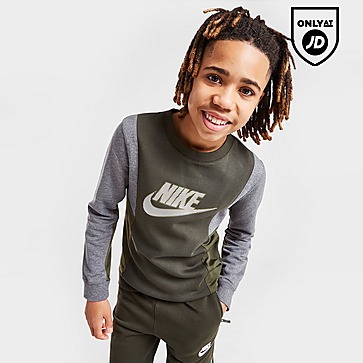 Nike Hybrid Fleece Crew Neck Sweatshirt Junior