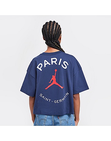 Jordan Paris Saint Germain Crop Short Sleeve T-Shirt