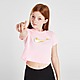 Pink Nike Girls' Sportswear Dance Crop T-Shirt Junior