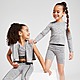 Grey Pink Soda Sport Girls' Long Sleeve Logo Top Children